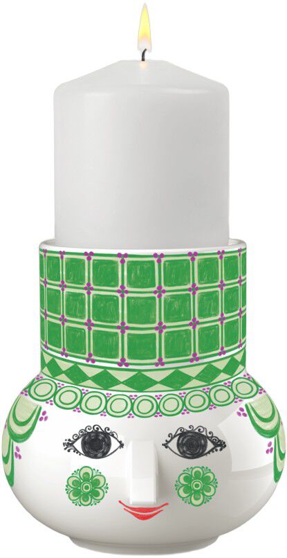 Olga Bloklysestage H12 gr&oslash;n