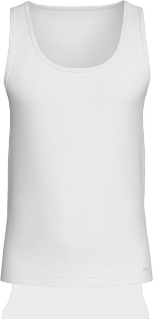 Singlet i bomuldsstretch