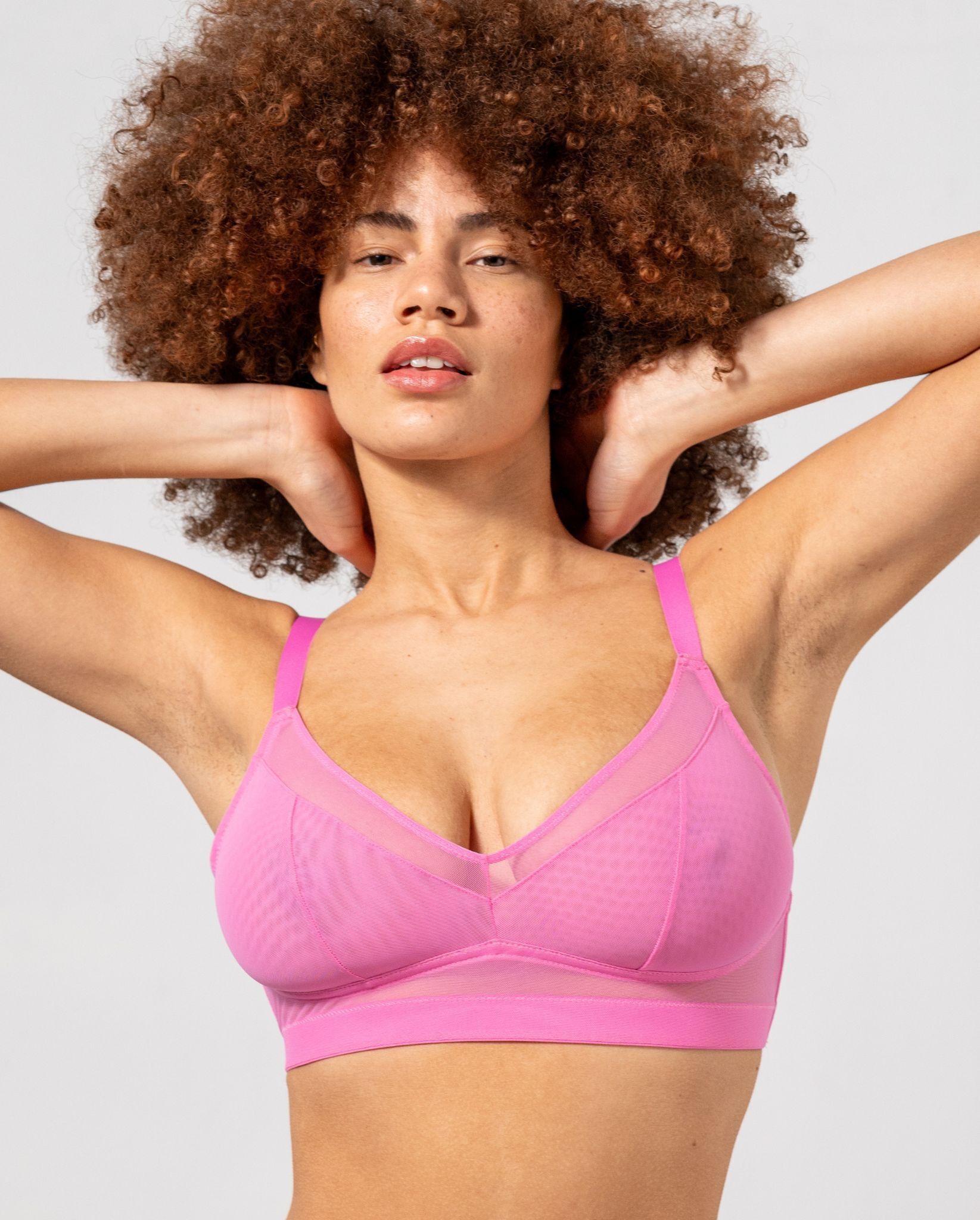 Mesh Support Bra