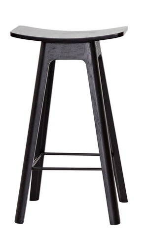HC1 Black lacquer veneer seat