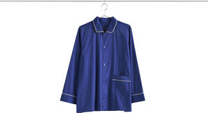Outline Pyjama L/S Shirt-XS/S-Vivid