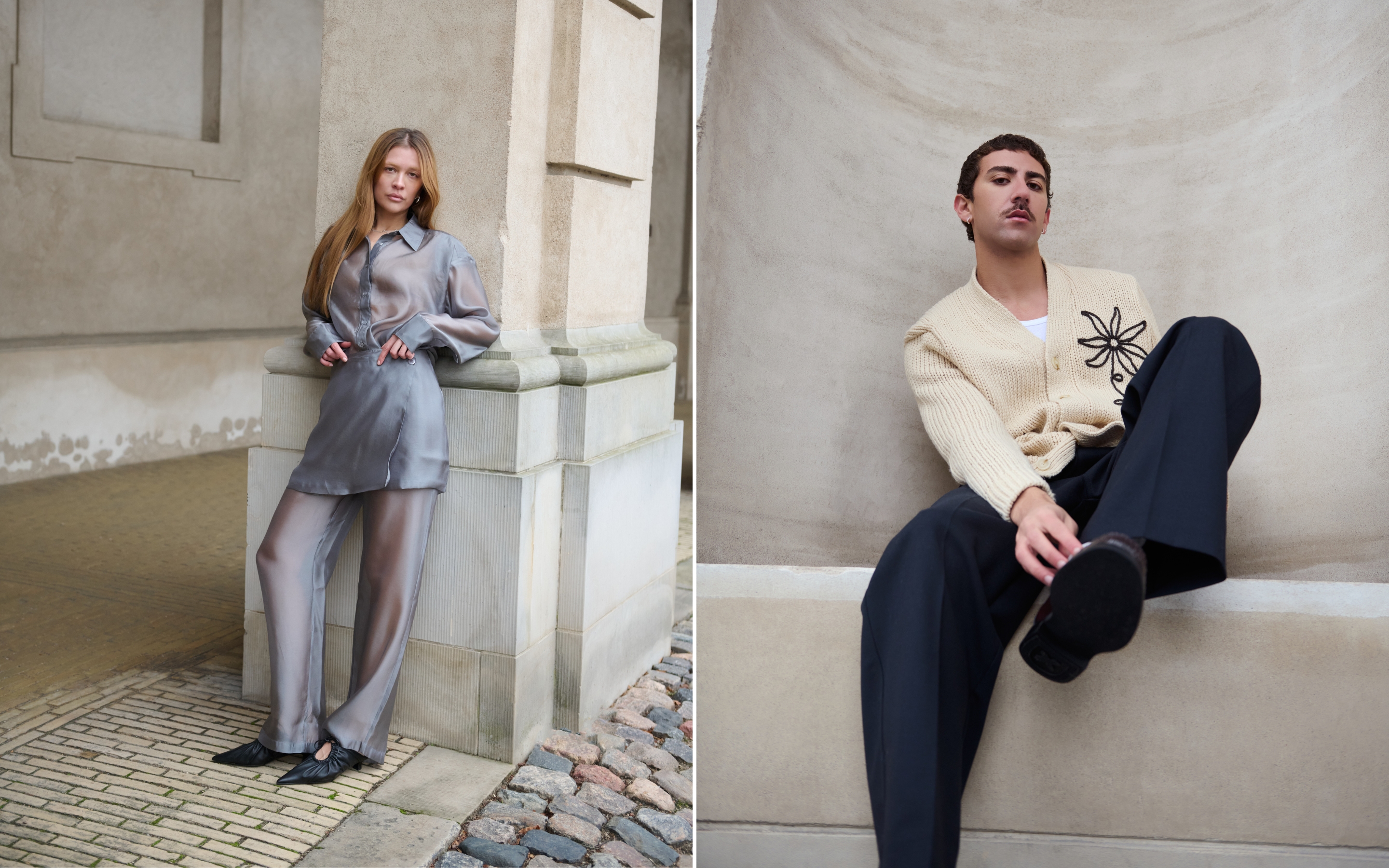 &lsquo;kollage af mand og kvinde&rsquo;