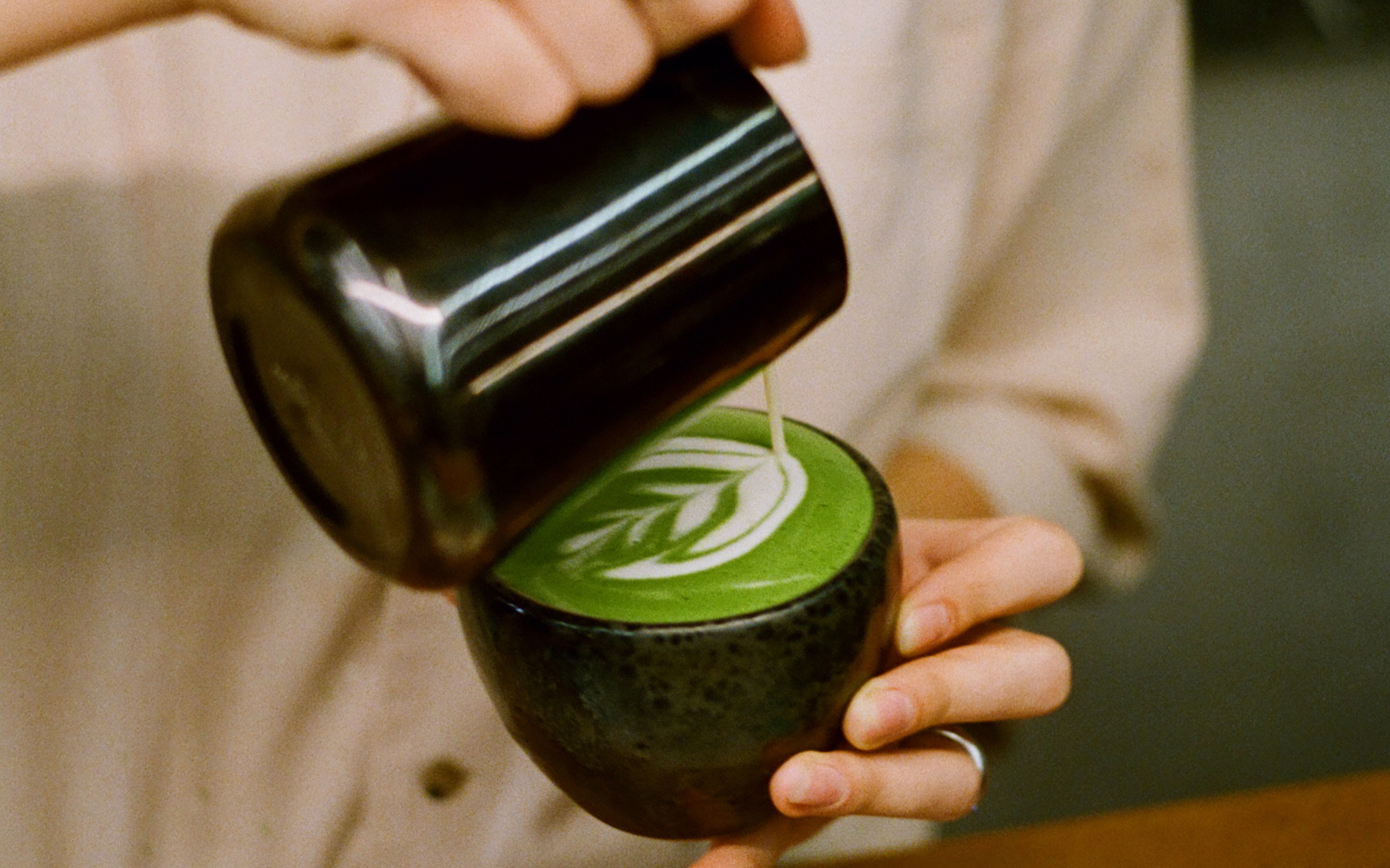 Den Perfekte Kop Matcha I Opskrift I La Cabra