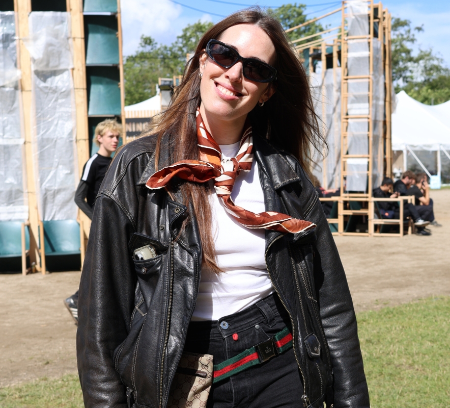 Skønhedsekspert Marie Alkestrup på Roskilde Festival