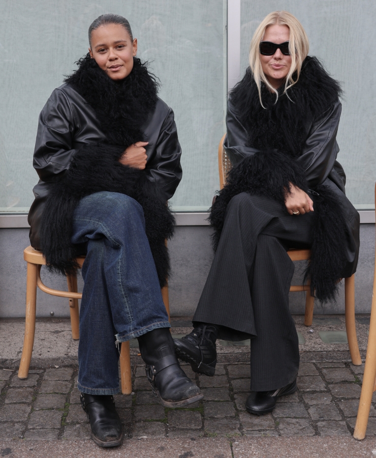 gæst iført kollektionen