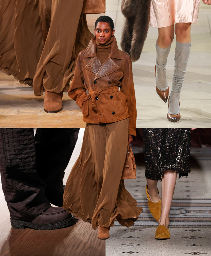 model går på catwalk