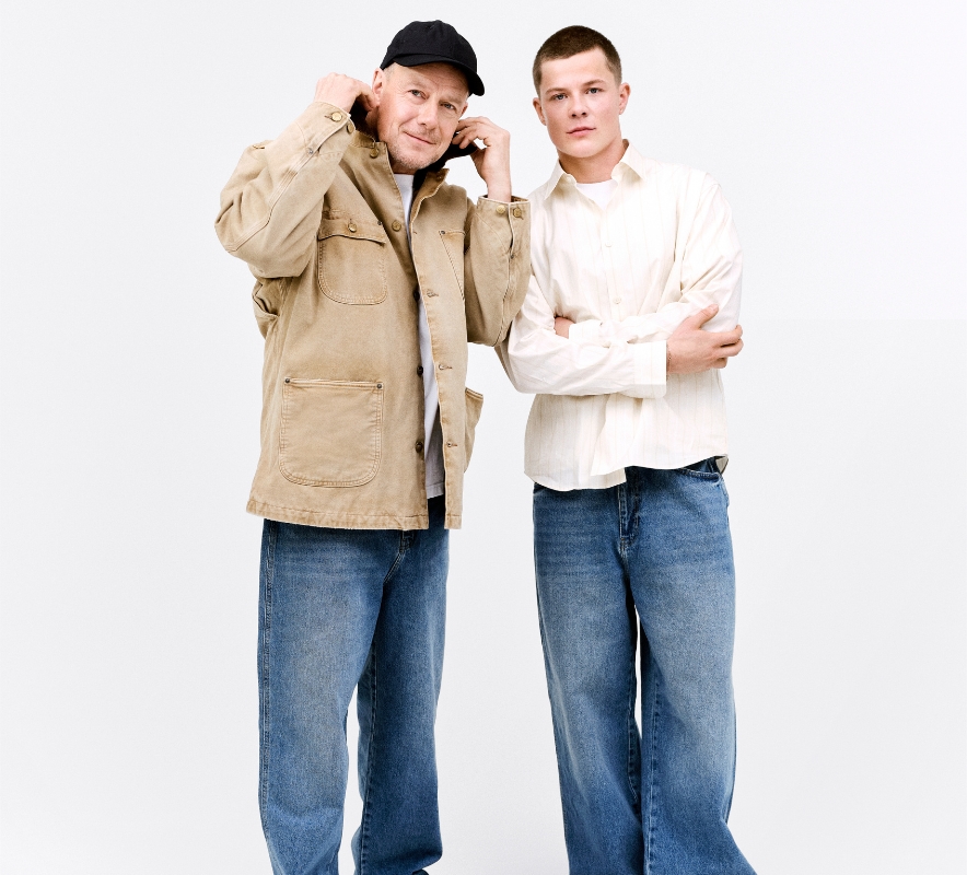 to m&aelig;nd st&aring;r sammen i studie