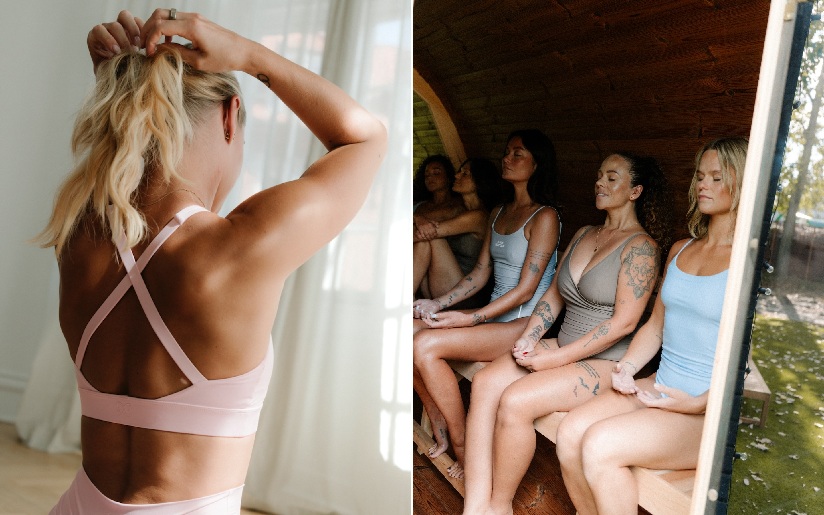 kvinder p&aring; kollage