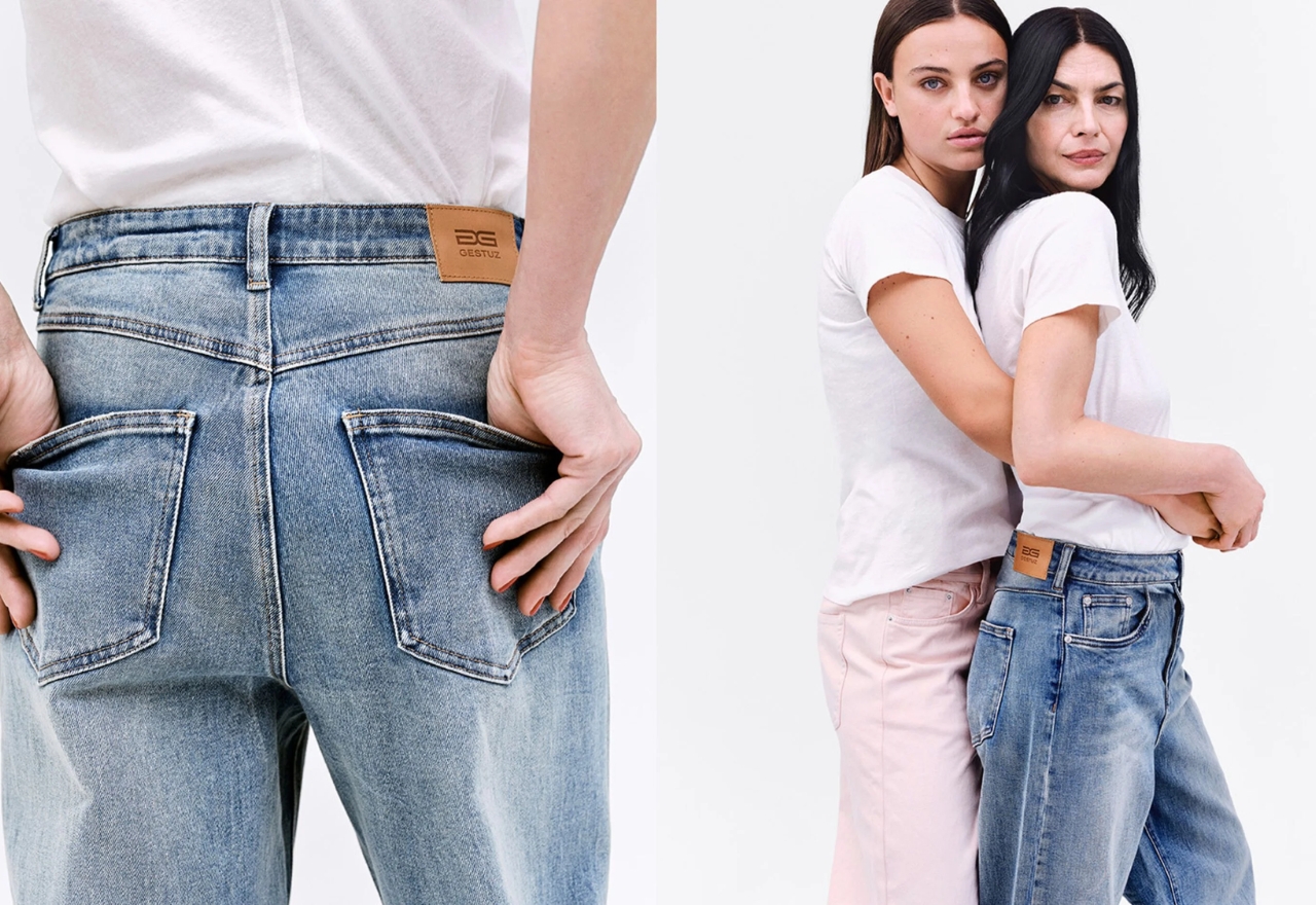 kollage med to kvinder