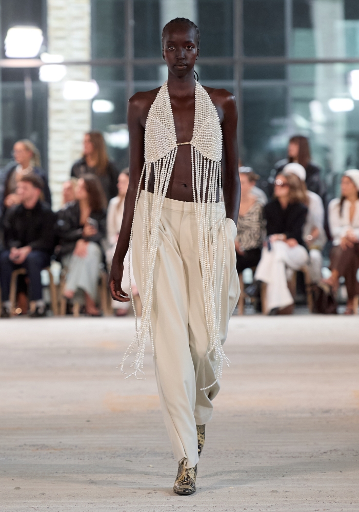 Model går på runway