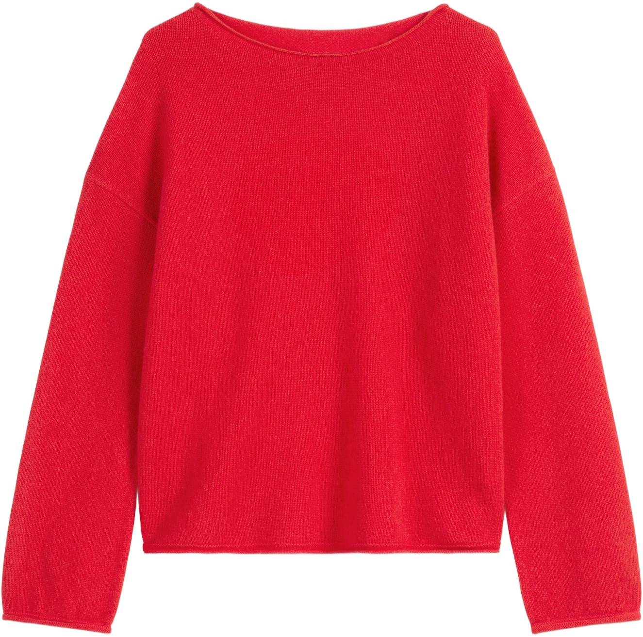 Pullover, Longsleeve, Boat Neck