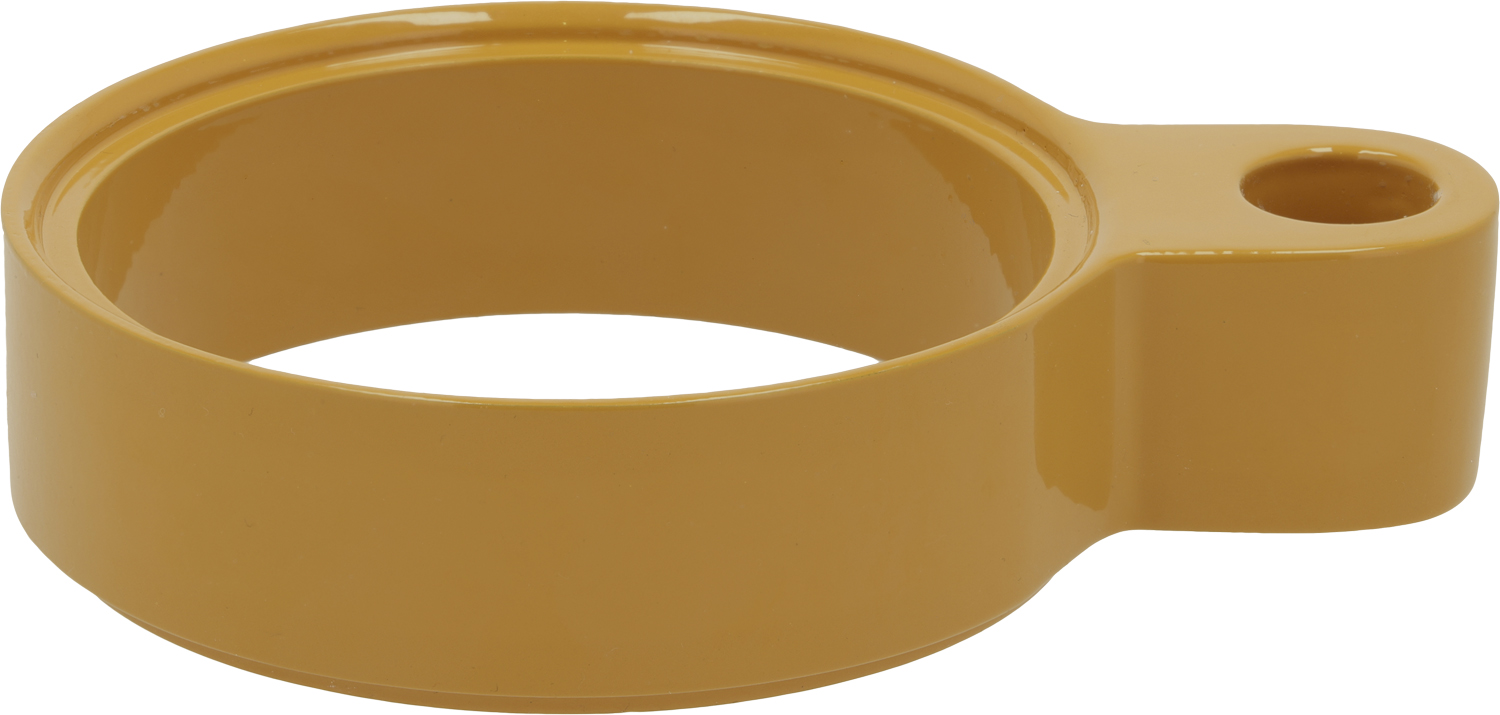 Lysestage Styles 16 x 3,6 cm Amber Aluminium