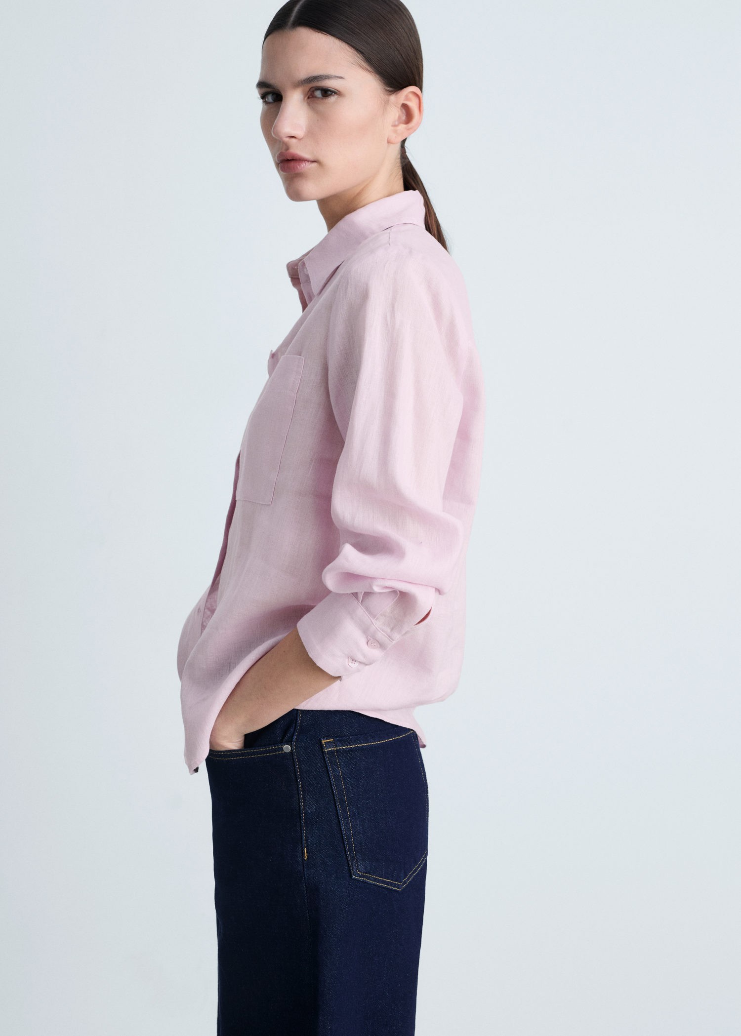 Pocket Linen Shirt