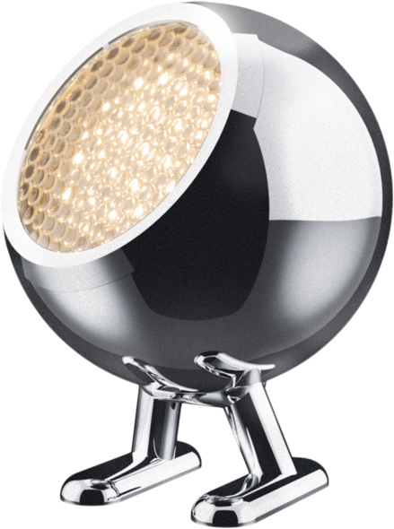 Norbitt, LED Lamp, Rechargeable, In/outdoor, Cosmic Chrome - DKK 849