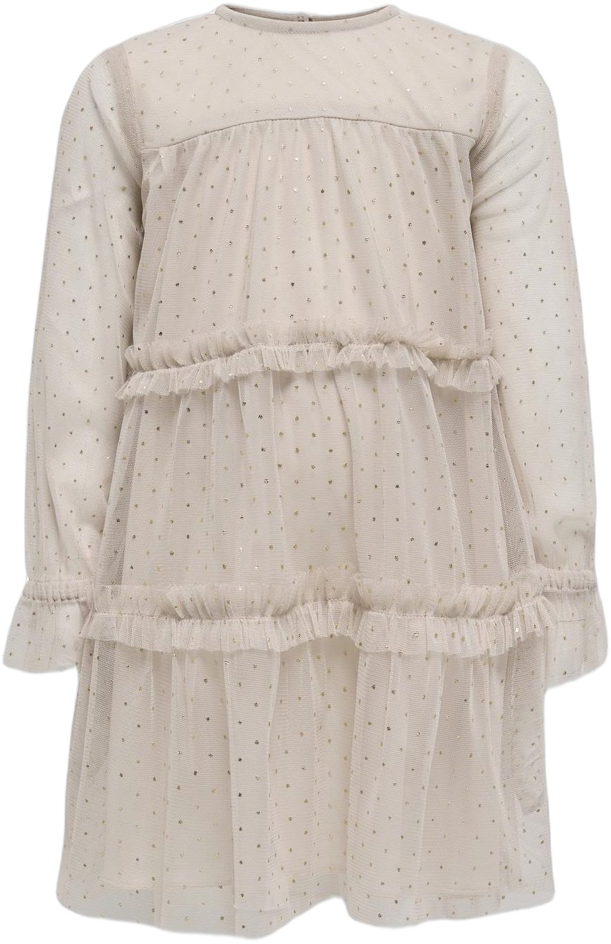 Kmgadaline Gold DOT Dress JRS