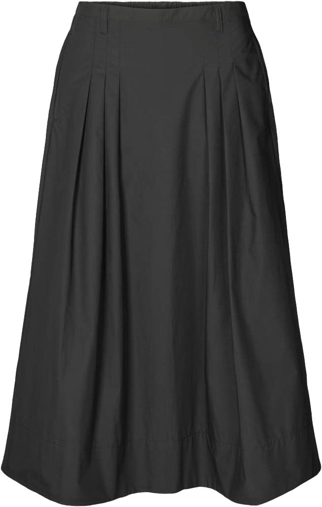 Ruth Pleated Poplin Skirt