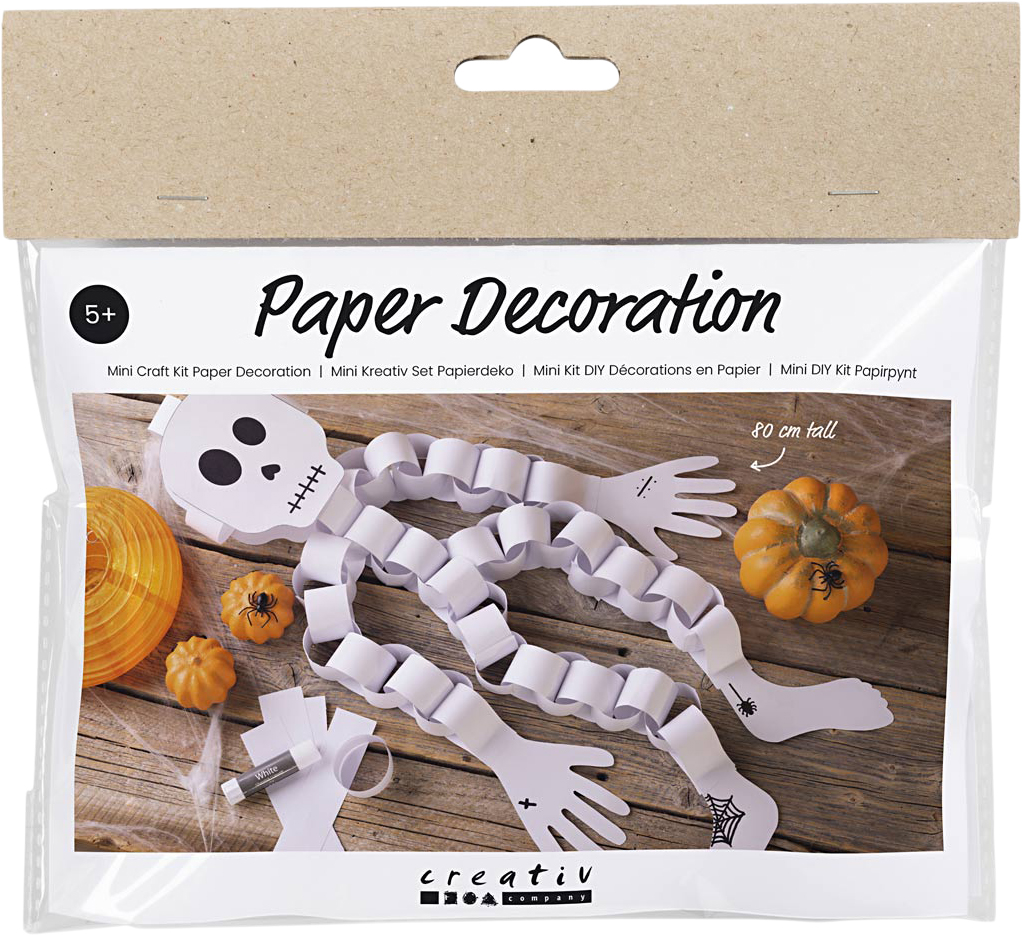 Mini DIY Kit Papirpynt, Skelet