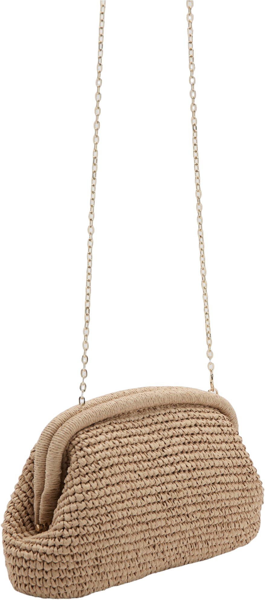 Natural Fiber Clutch bag