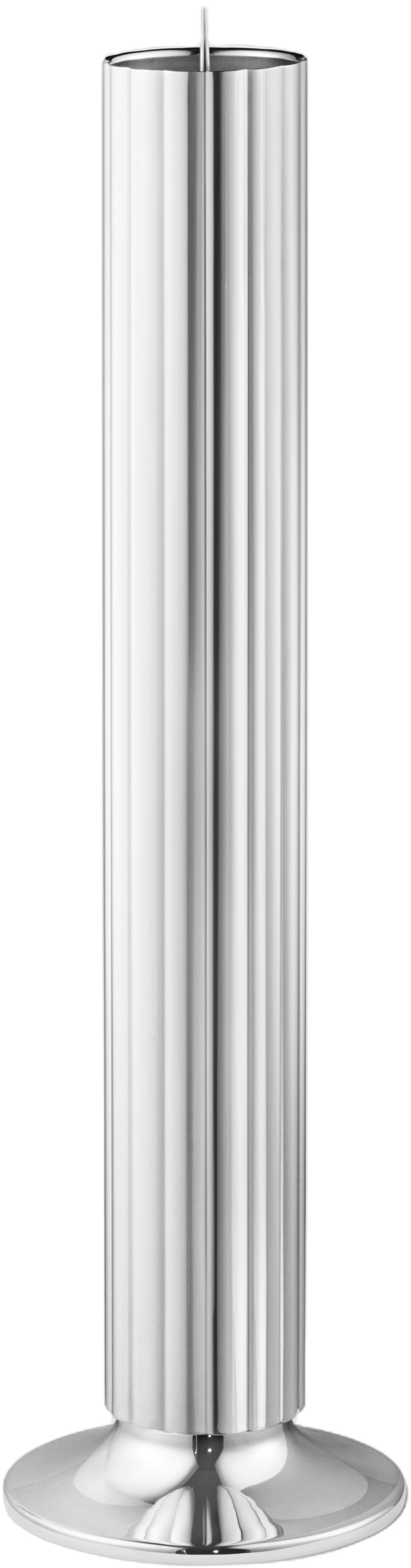 Bernadotte Floor Candleholder Stainless Steel, H: 500mm