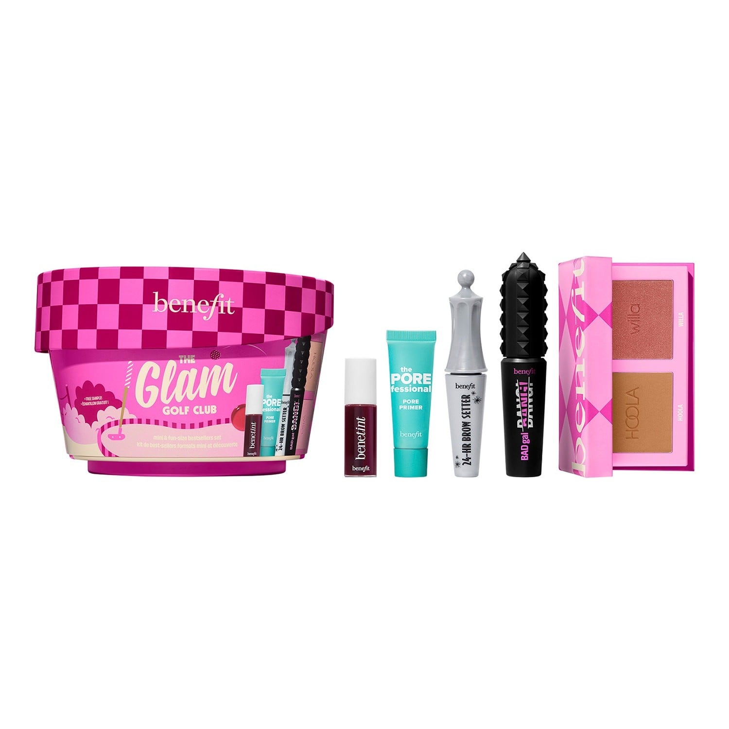 The Glam Golf Club Your Iconic Bestsellers Christmas Makeup Sæt