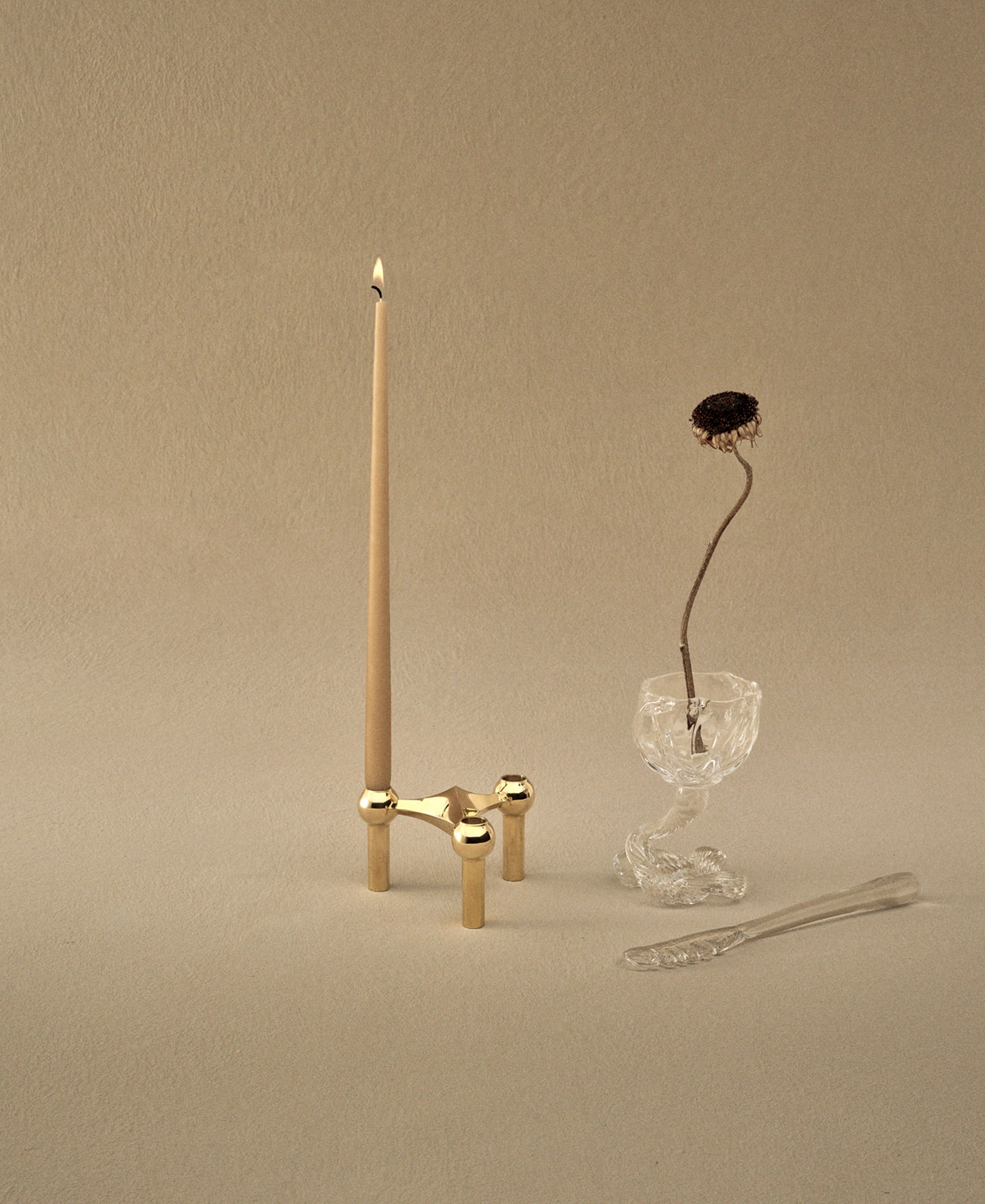 Stoff Nagel Taper Candles by Ester & Erik box w/6 pcs Almo