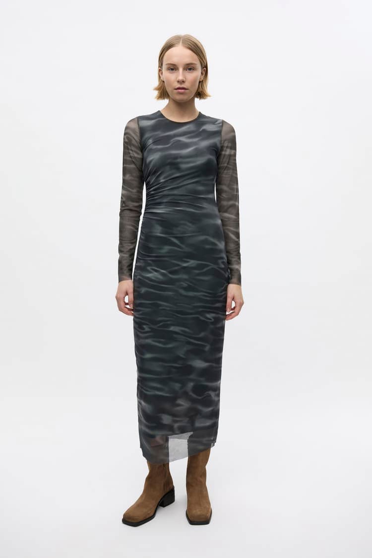 Enlomond LS Dress AOP 7042