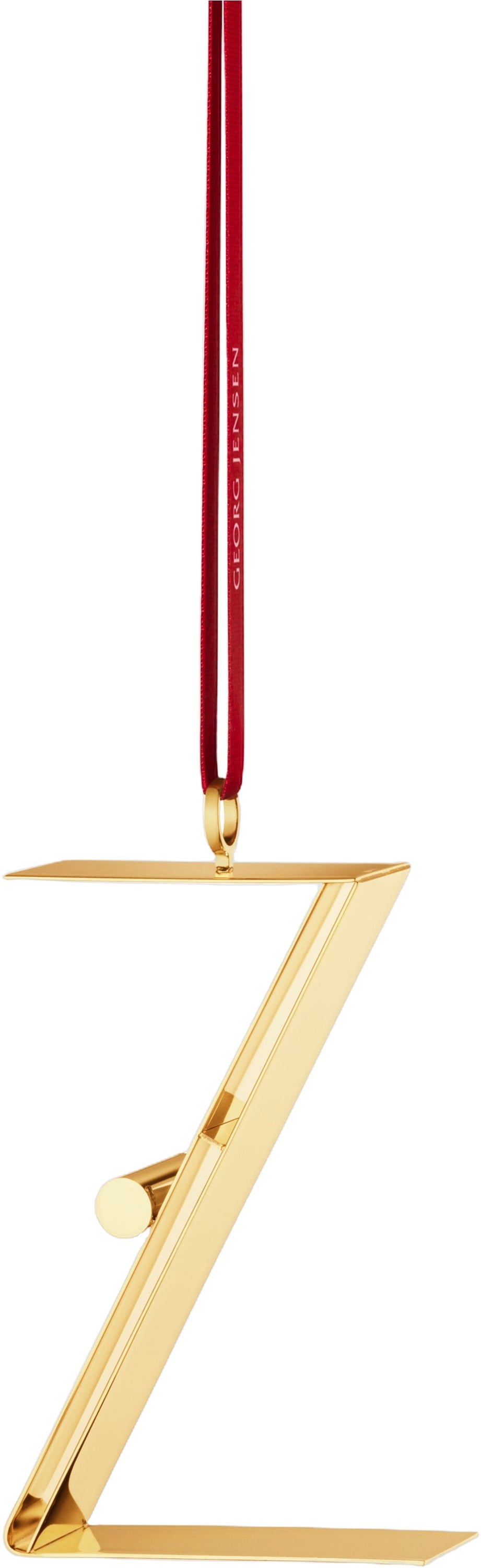 2026 Juleornament Bogstavophæng 18kt Guld