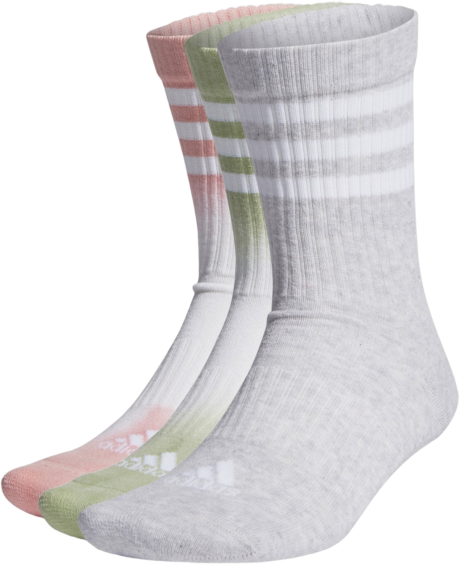 Dipdyed 3-stripes Cushioned Tennissokker, 3 par
