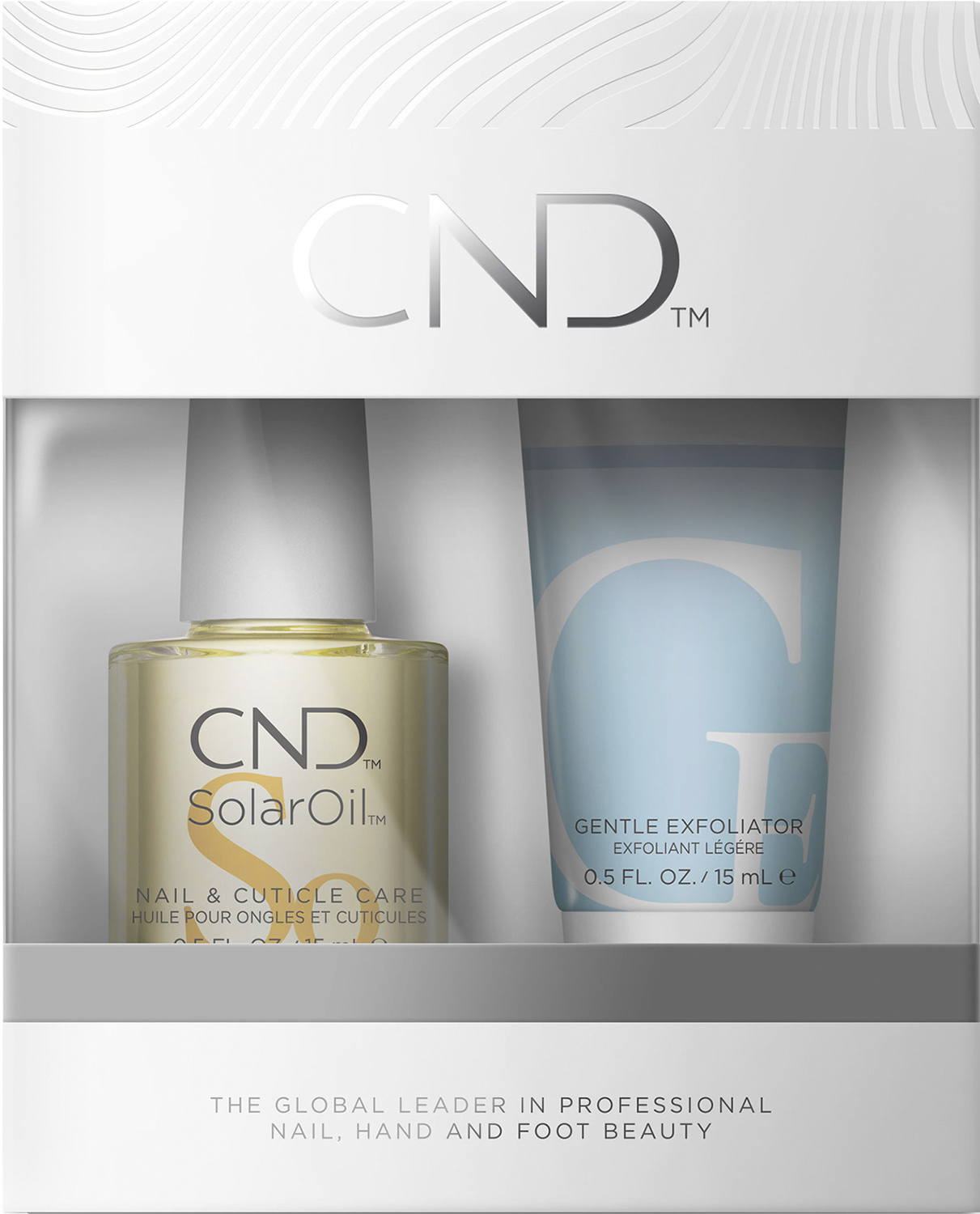 CND Duo Kit Nail Care Solaroil & Cuticle Eraser