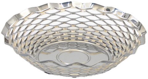 Bread Basket Round 24 cm Stainless Steel