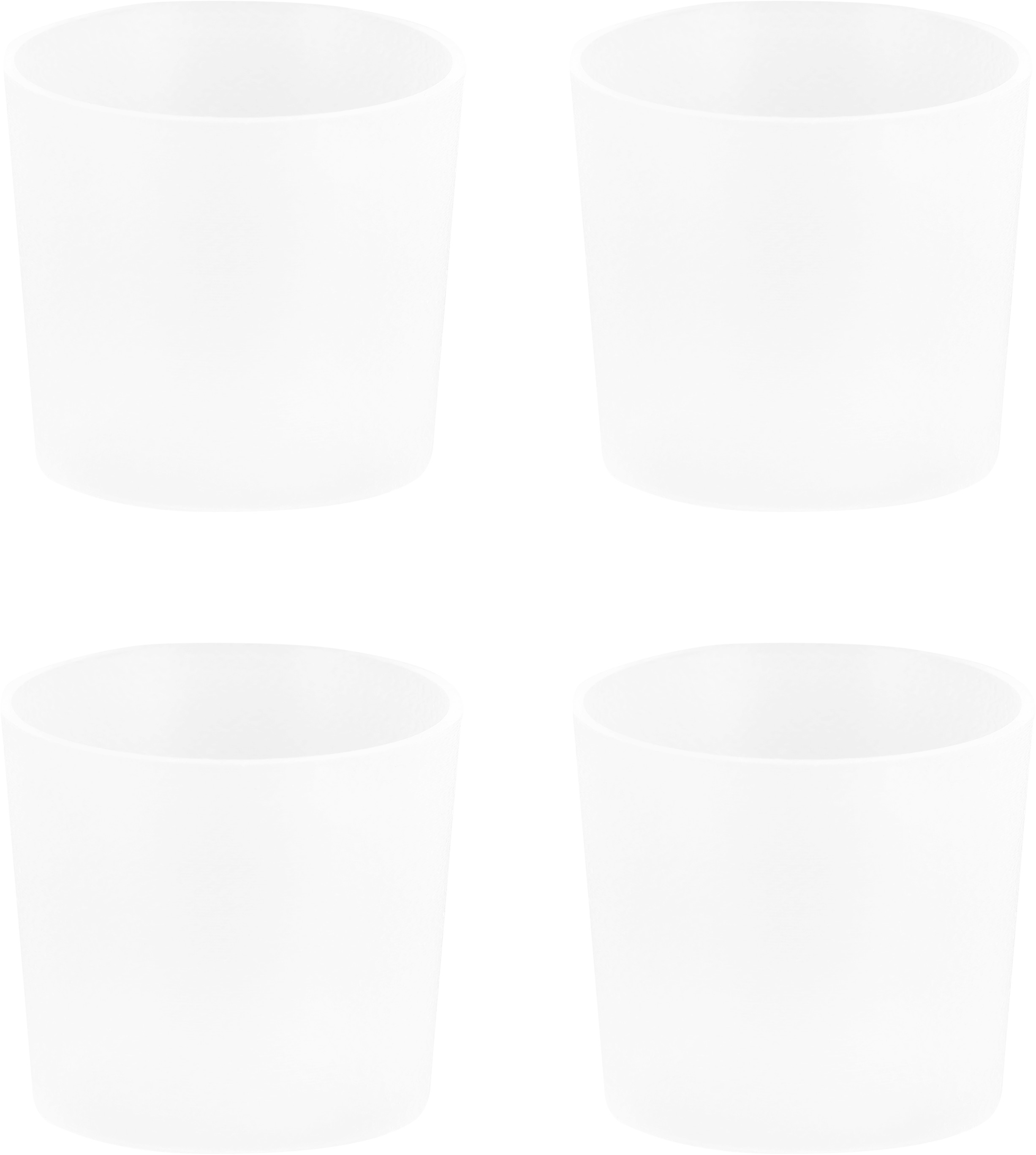 Silicone Caps, Taper, Clear, 4pack, 23 mm