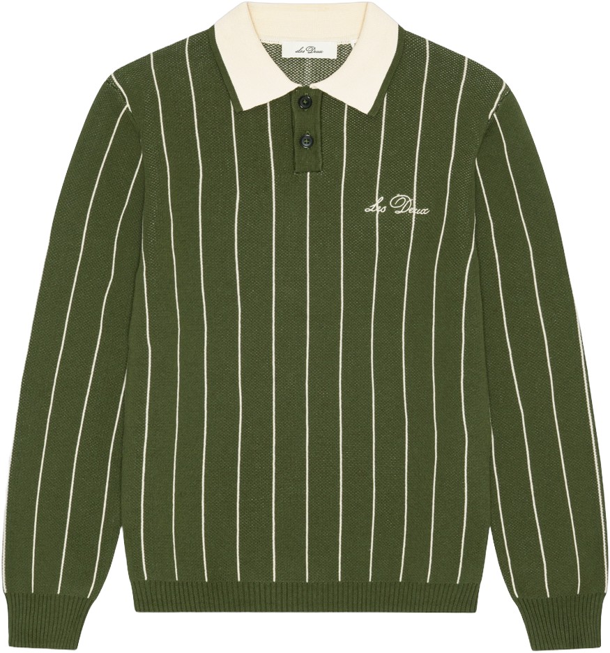 Signature Knitted LS Polo Kids