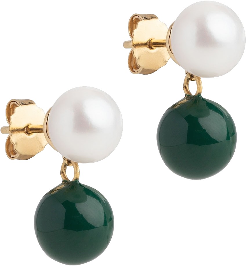 Earrings, Columba