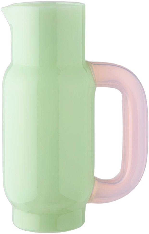 Pitcher, Milky Jade/ Milky Rose