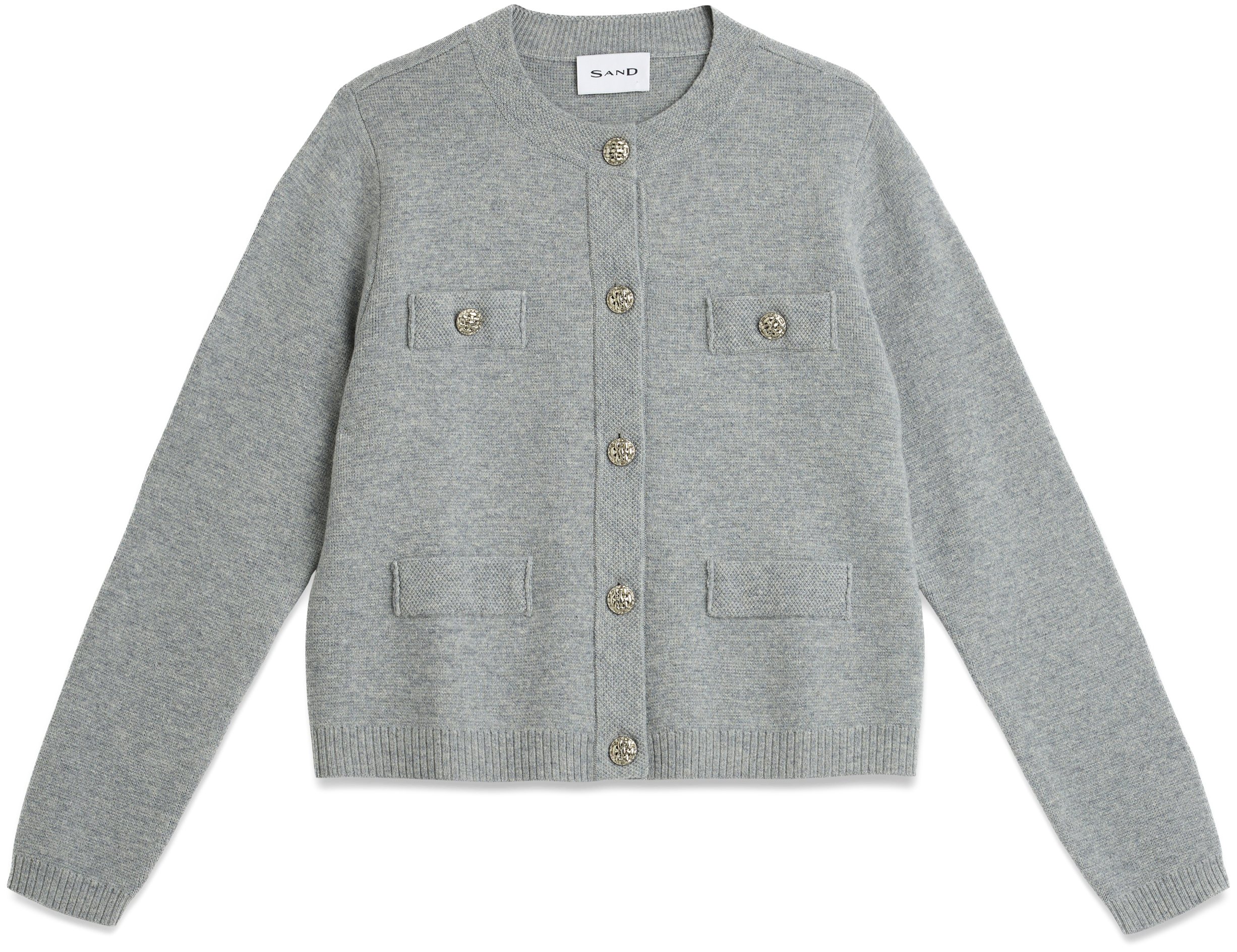 5619 Cashmere Wool Blend Cardigan Vusala