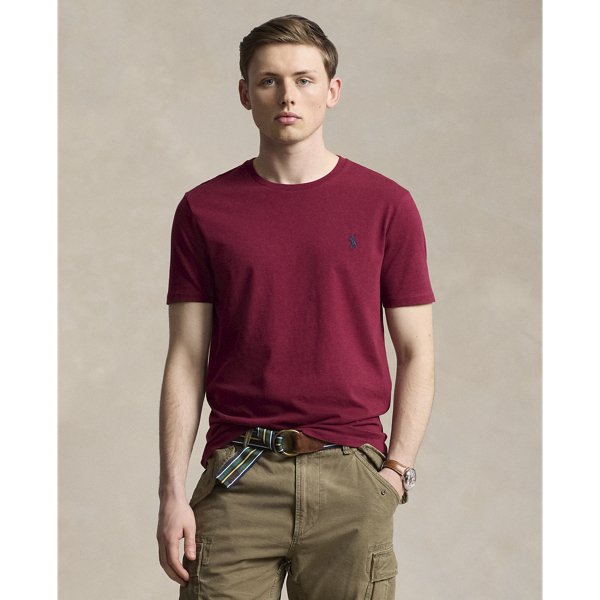 Billede af Custom Slim Fit Jersey Crewneck Tshirt