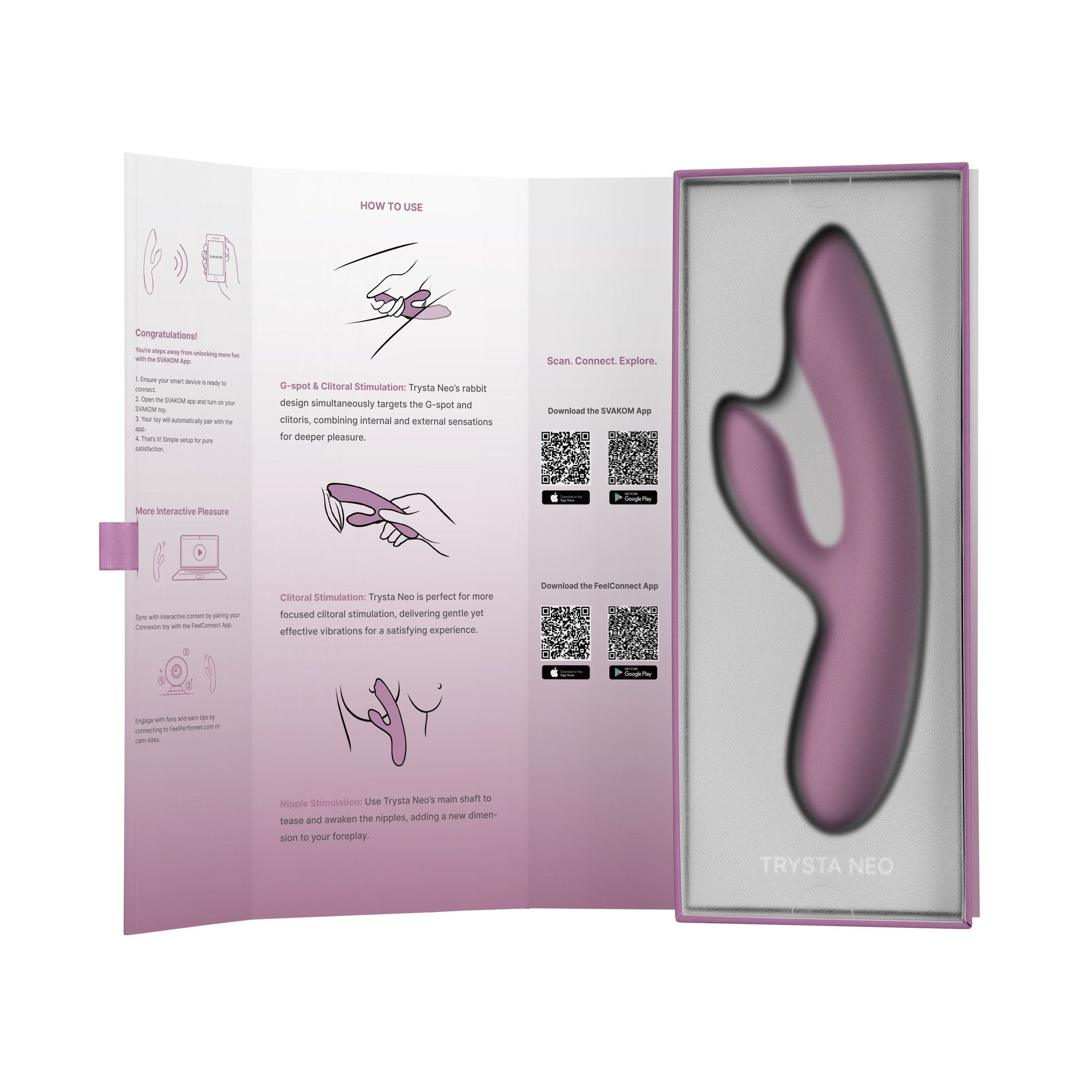 Trysta Neo Rabbit Gspot Vibrator