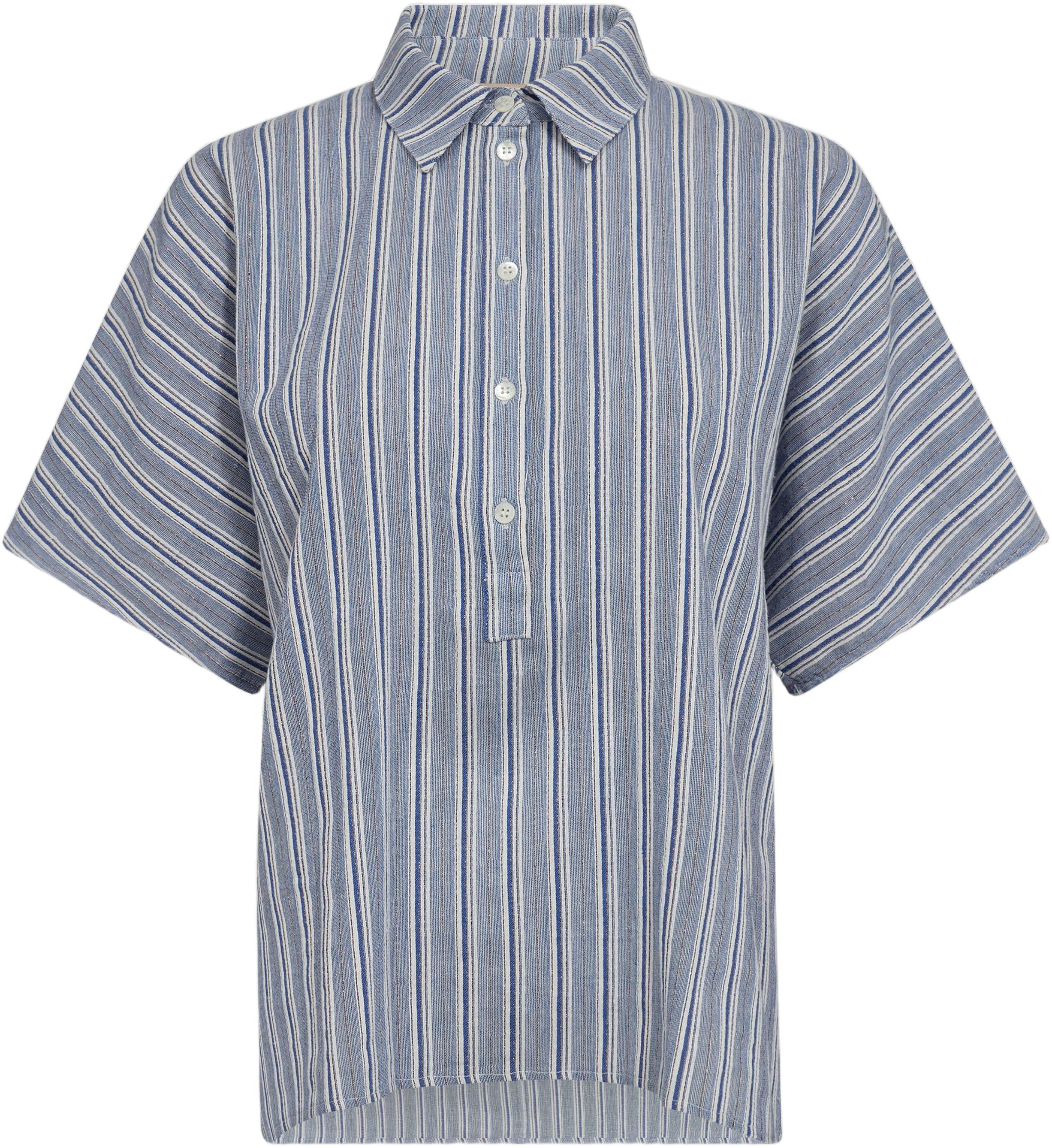 Mmlowana Friz Stripe Blouse