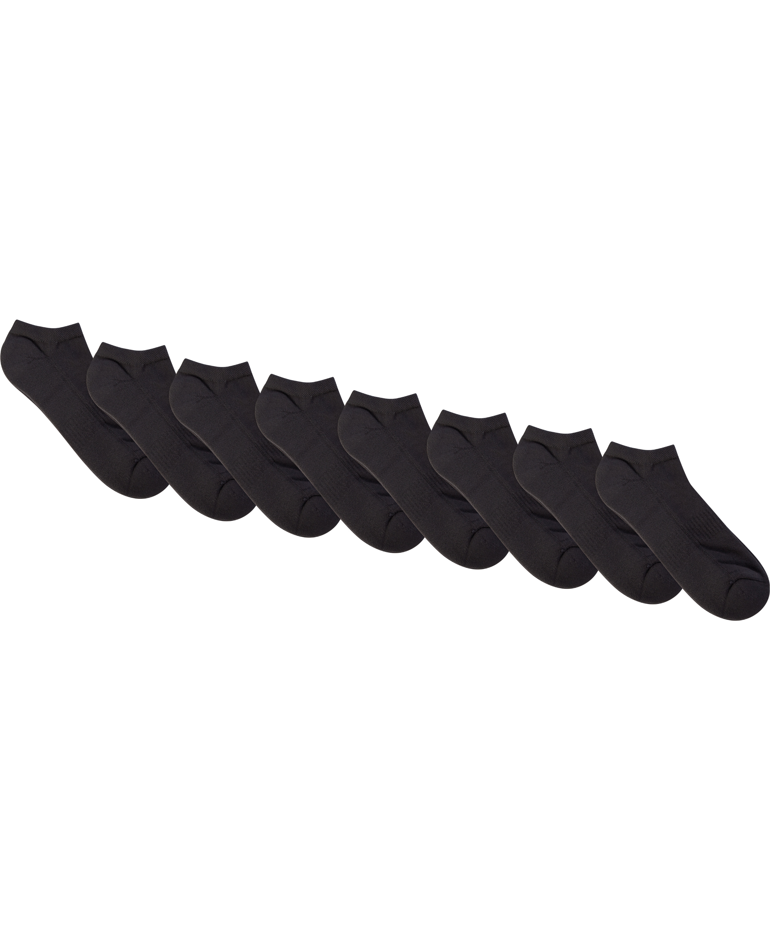 Tennis Sneaker Black 8pk 12418
