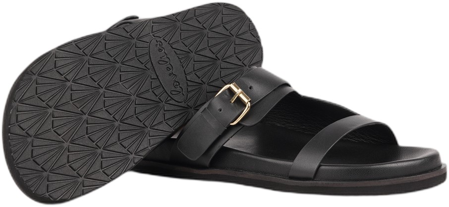 Marina Adjustable 2 Strap Leather Sandal