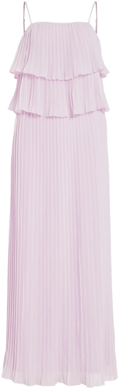 Vichiffan Singlet Pleat Dress NOO