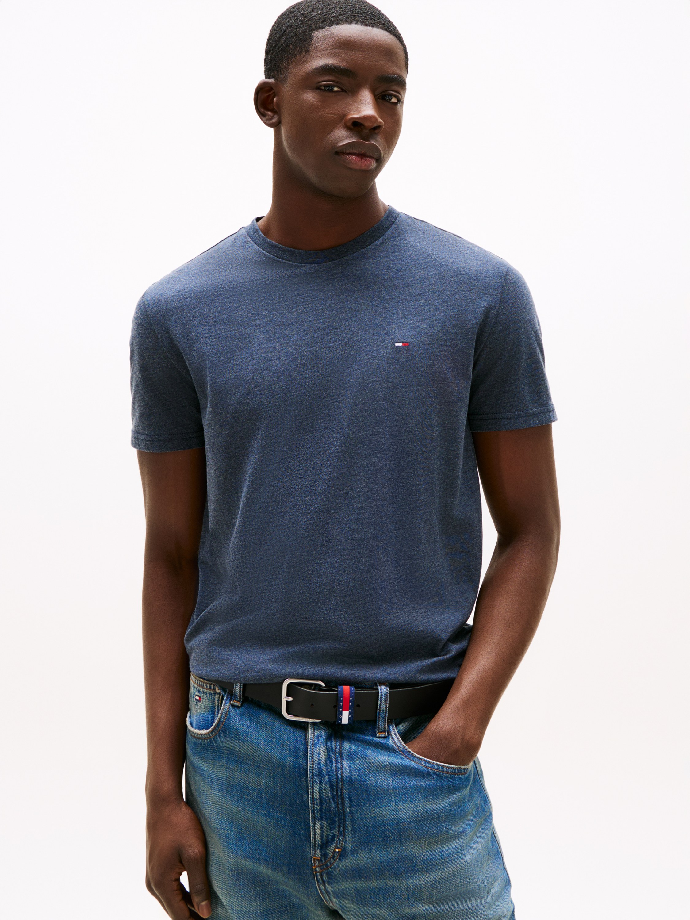 Tommy Flag Extra Slim Jersey Tshirt