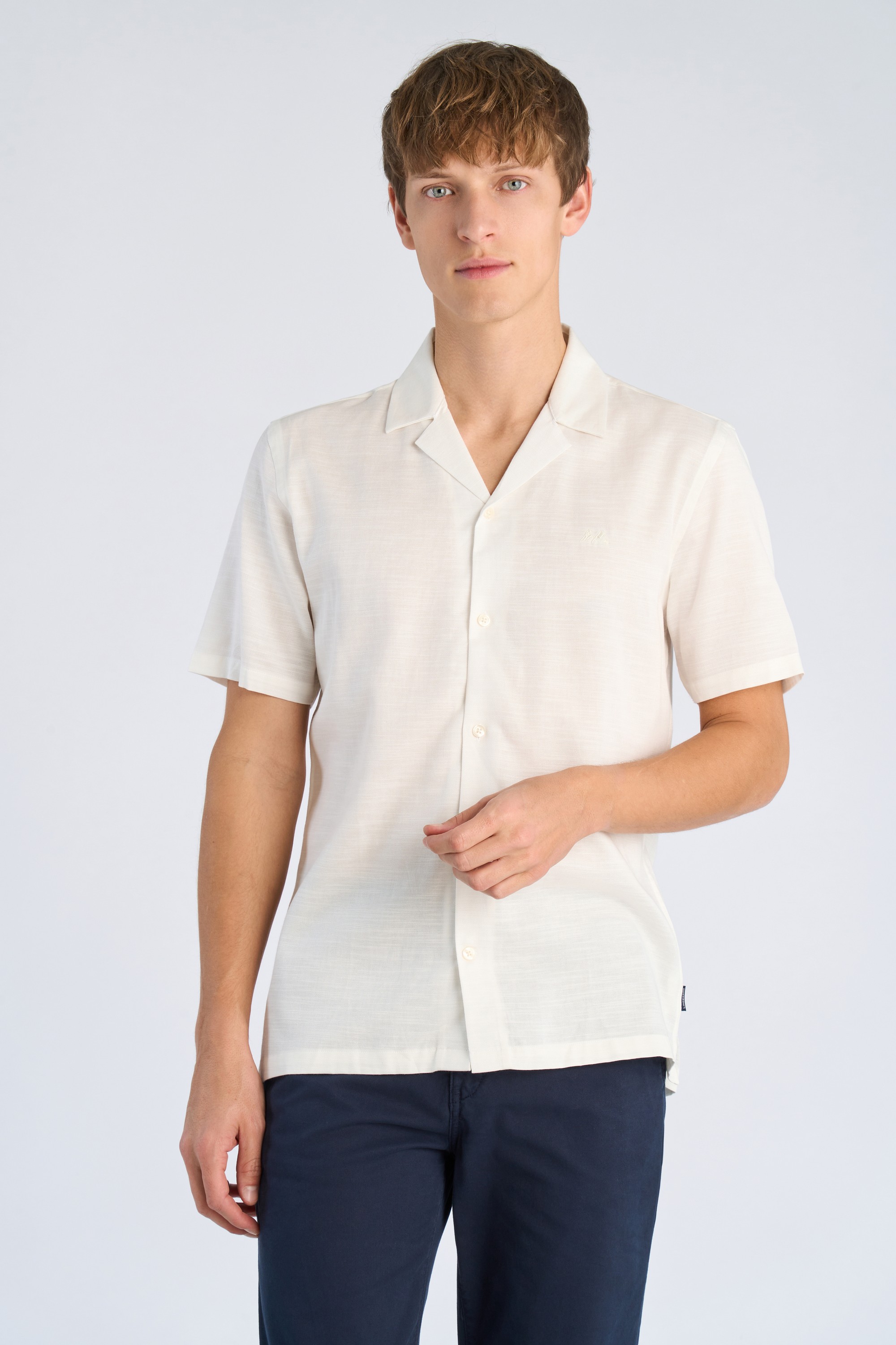 Lyocell Blend Resort Shirt S/S