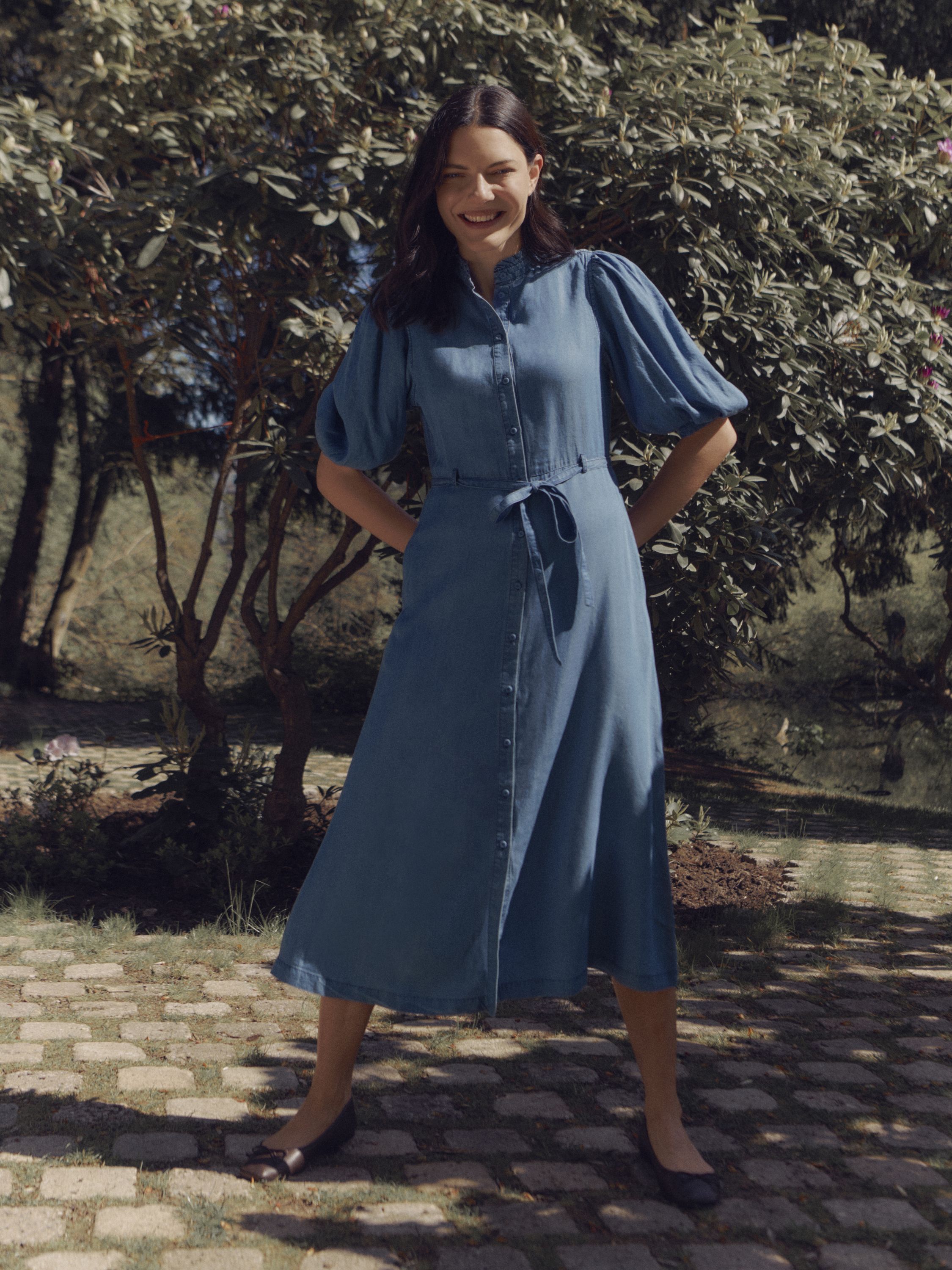 Rwdallas LS Midi Dress