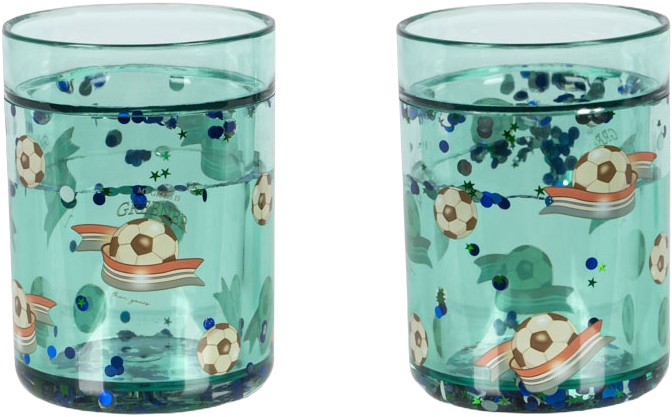 2 Pack Glitter Cups