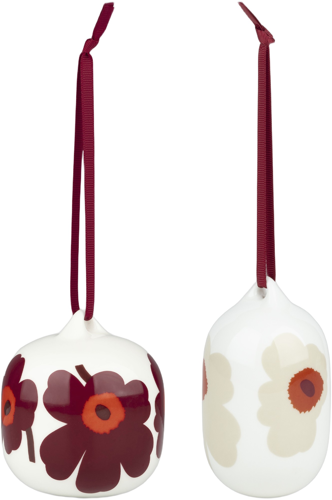 Unikko Ornament 2 PCS