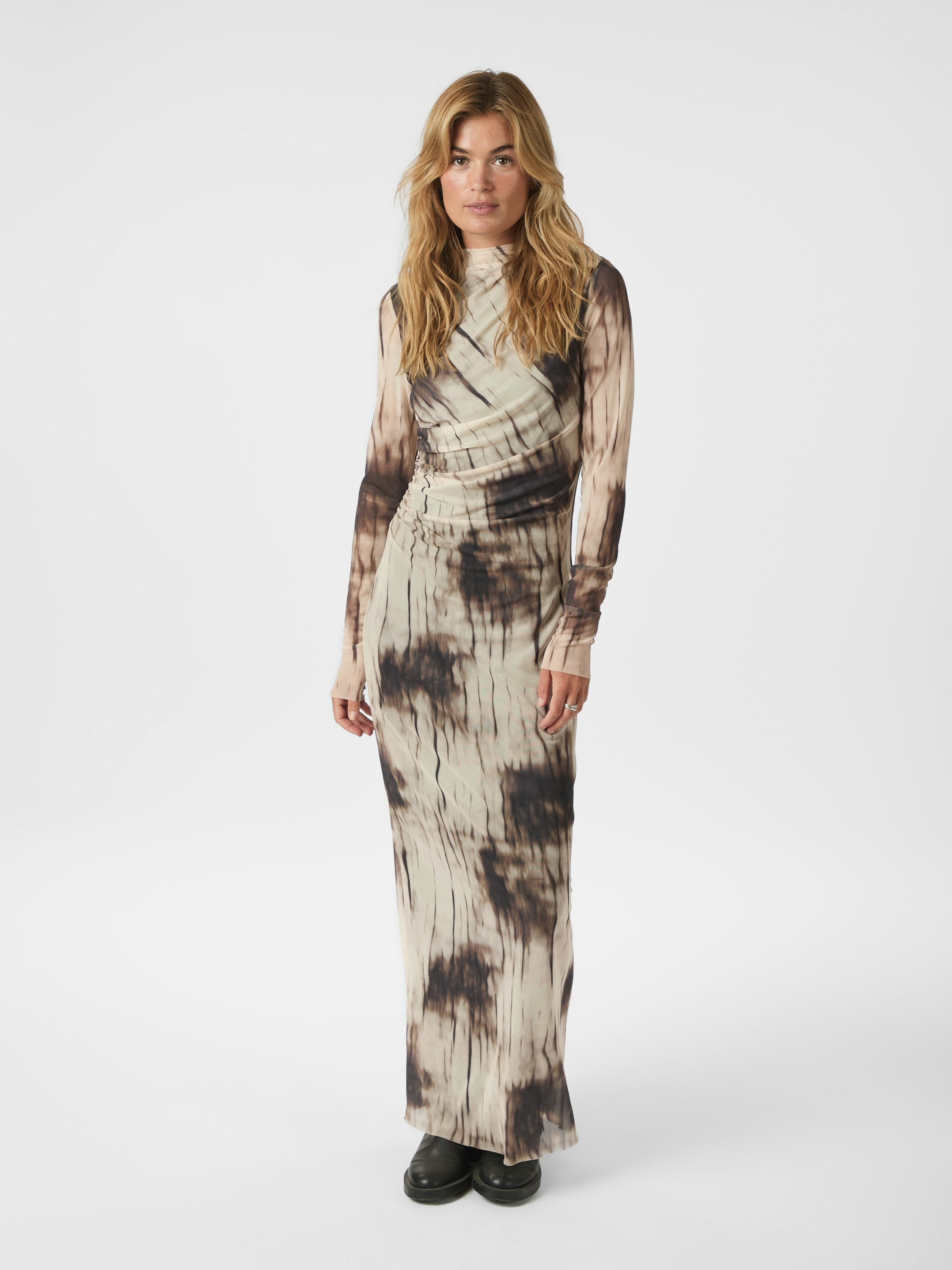 Onessa Faded Mesh Dress