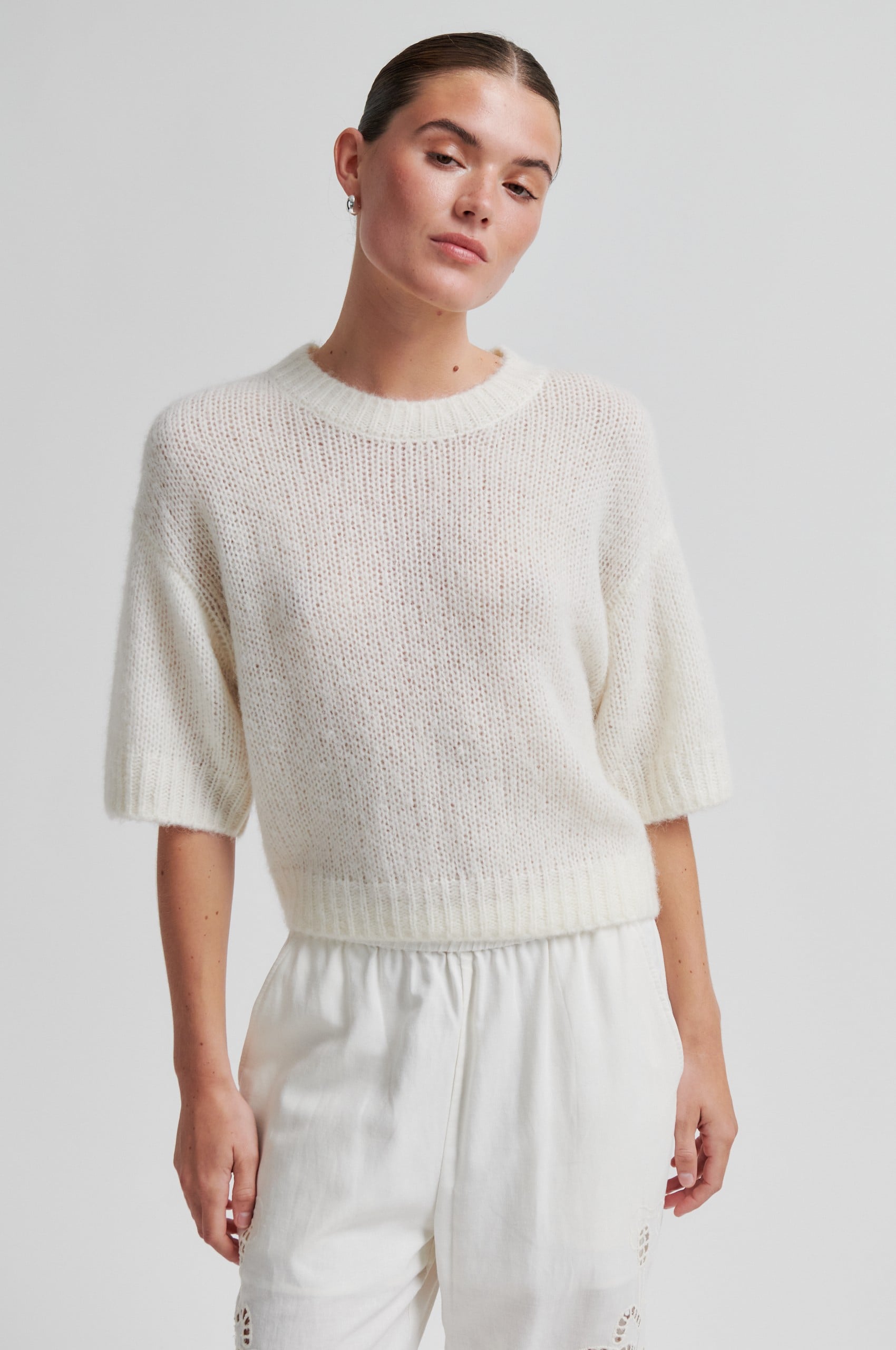 Silia Knit SS Oneck - Køb til DKK 350 - Spar 50%