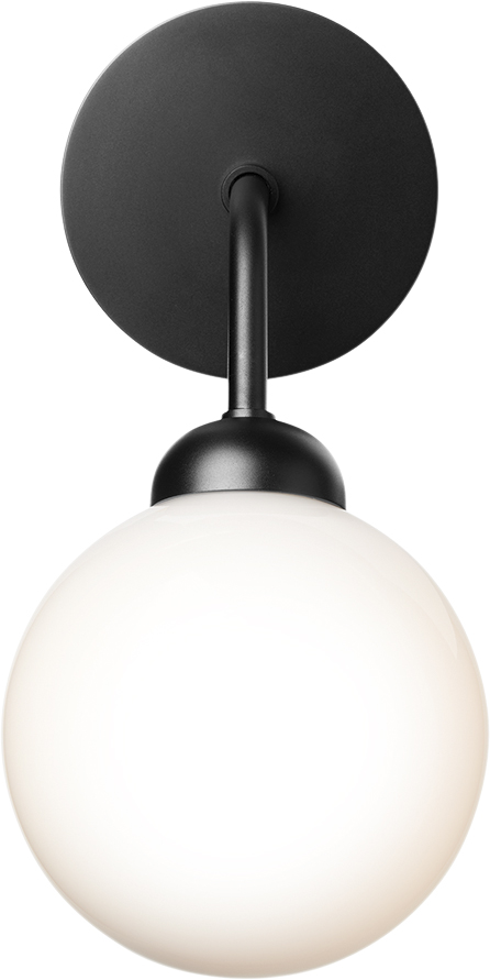 Apiales Wall, Satin Black / Opal
