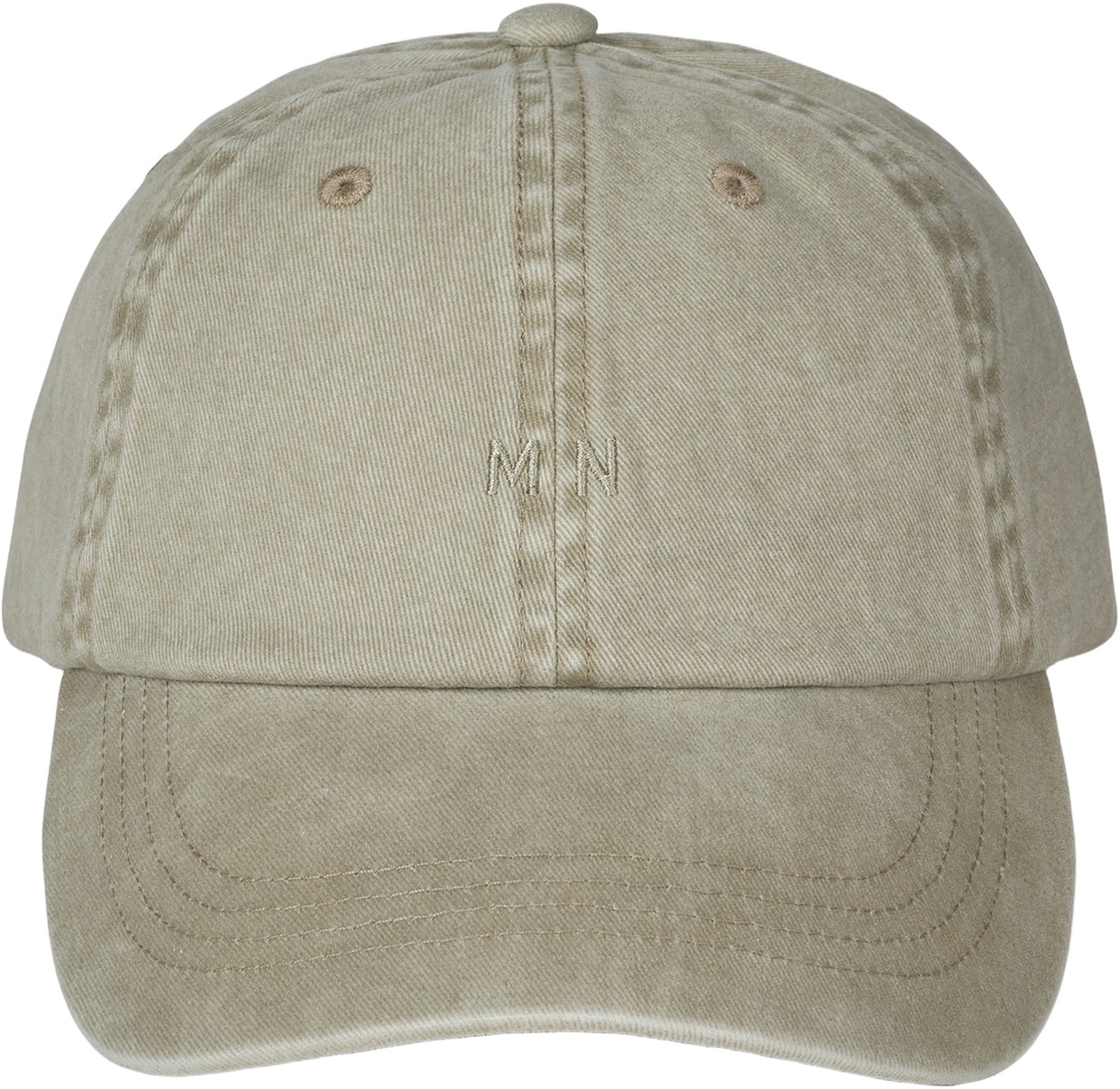 Washed Cotton Twill Coal Cap